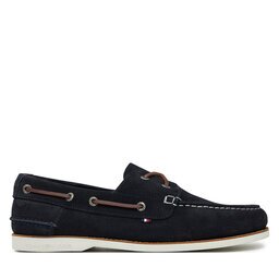 Tommy Hilfiger Обувки Th Boat Shoe Core Suede FM0FM05387