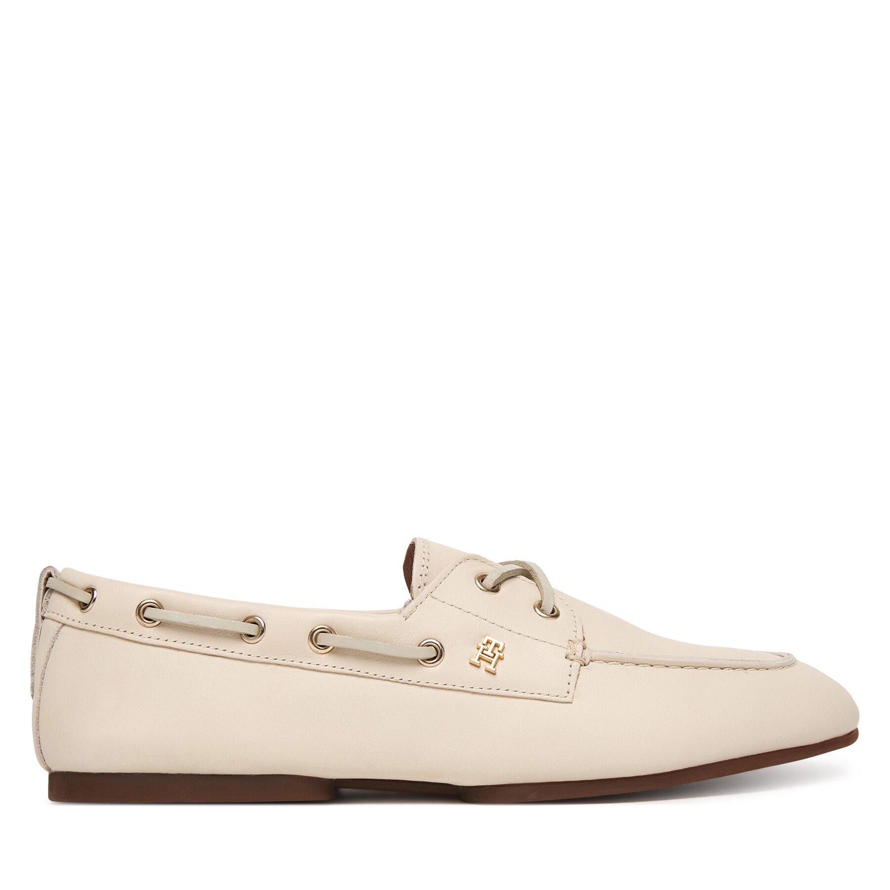Tommy Hilfiger Обувки Th Sleek Leather Boat Shoe FW0FW09148