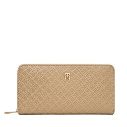 Tommy Hilfiger Портфейл Th Icon Lrg Za Mono AW0AW18482