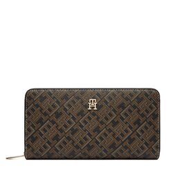 Tommy Hilfiger Портфейл Th Icon Lrg Za Mono Print AW0AW18996