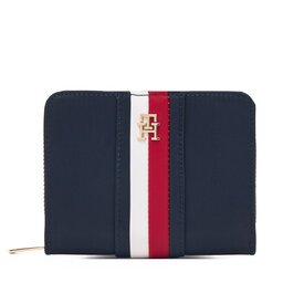 Tommy Hilfiger Портфейл Th Icon Med Za W/Flap Nylon Corp AW0AW19164