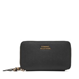 Tommy Hilfiger Портфейл Th Leather Med Za Wallet AW0AW18939