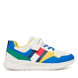 Tommy Hilfiger Сникърси Flag Low Cut Lace-Up/Velcro T1X9-34369-1843 S