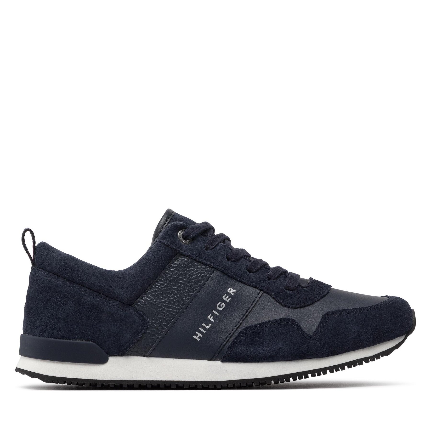 Tommy Hilfiger Сникърси Iconic Leather Suede Mix Runner FM0FM00924