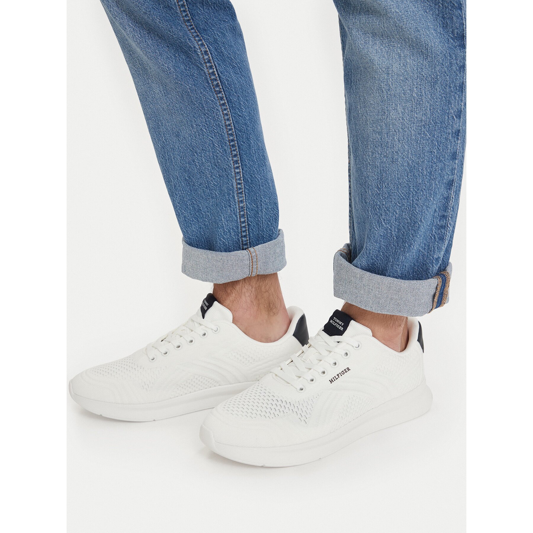 Tommy Hilfiger Сникърси Lightweight Runner Mix FM0FM05755