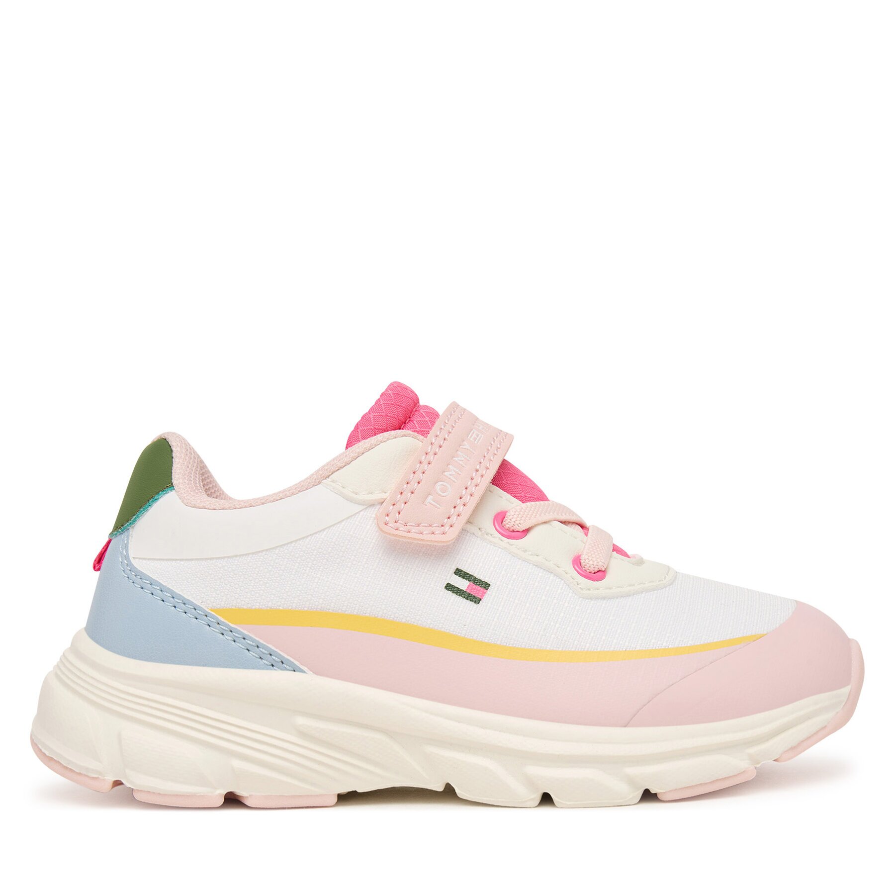 Tommy Hilfiger Сникърси Low Cut Lace-Up/Velcro Sneaker T1A9-35107-1861 M