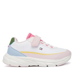 Tommy Hilfiger Сникърси Low Cut Lace-Up/Velcro Sneaker T1A9-35107-1861 S