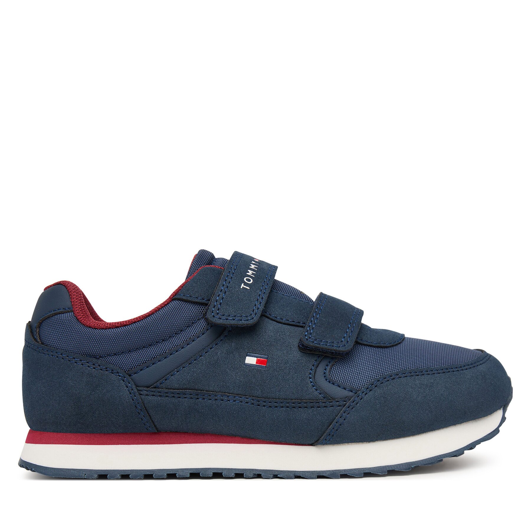 Tommy Hilfiger Сникърси Low Cut Velcro Sneaker T1X9-35253-1960 S Тъмносин