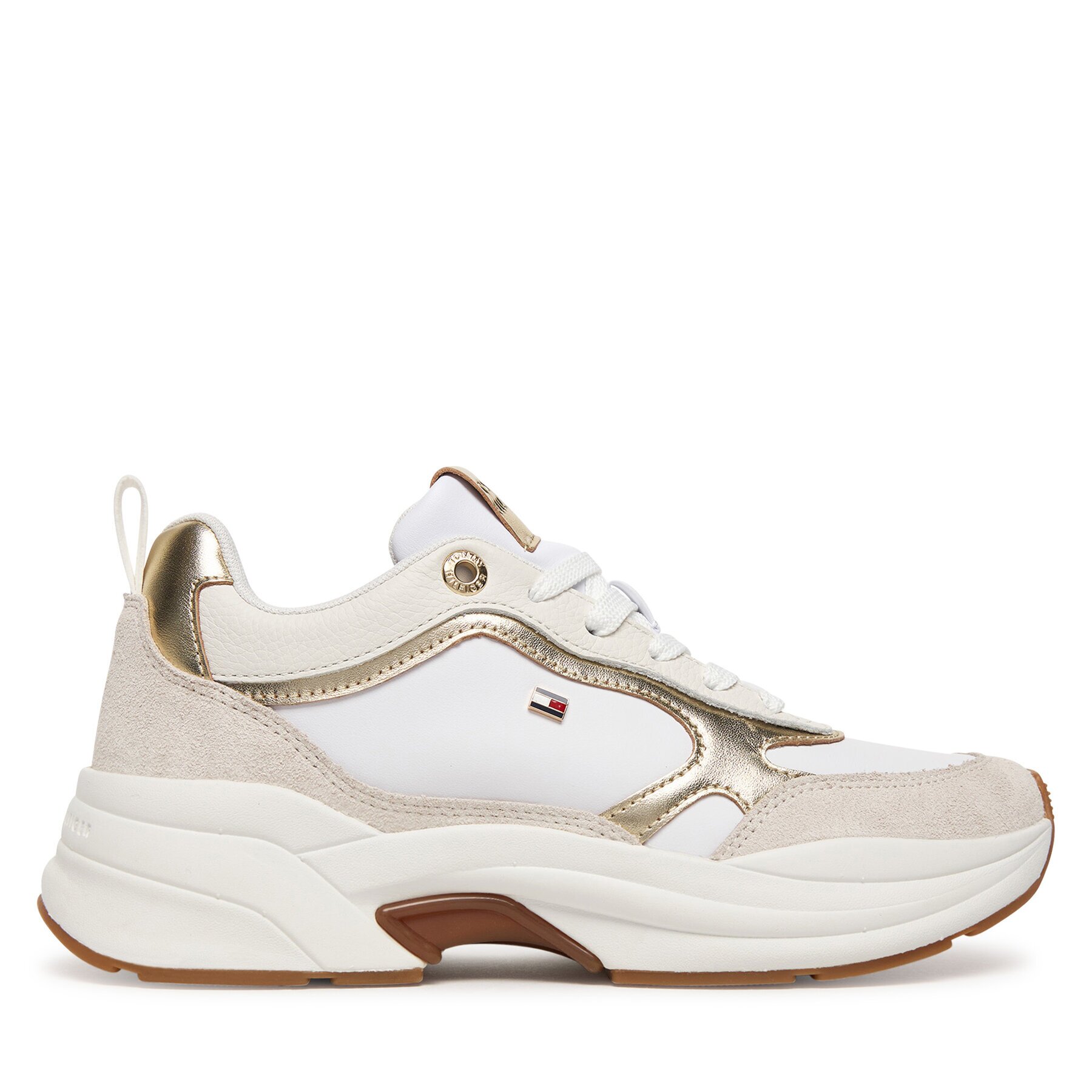 Tommy Hilfiger Сникърси Th Chunky Runner Metallic FW0FW09204