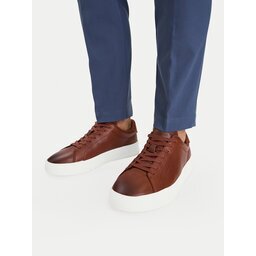 Tommy Hilfiger Сникърси Th Court Core Cognac FM0FM05729