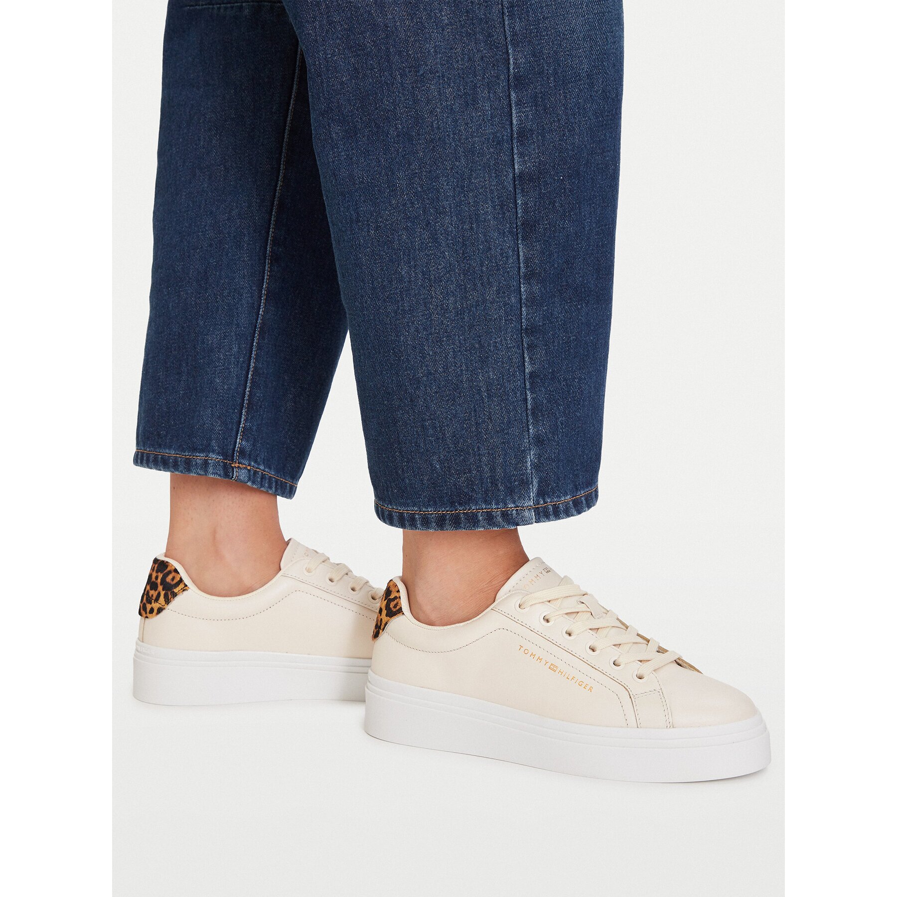 Tommy Hilfiger Сникърси Th Feminine Platform Cheetah FW0FW09693