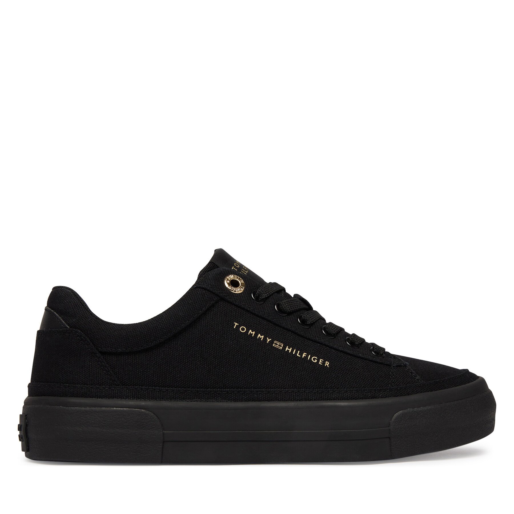 Tommy Hilfiger Сникърси Th Foxing Platform Canvas FW0FW09480