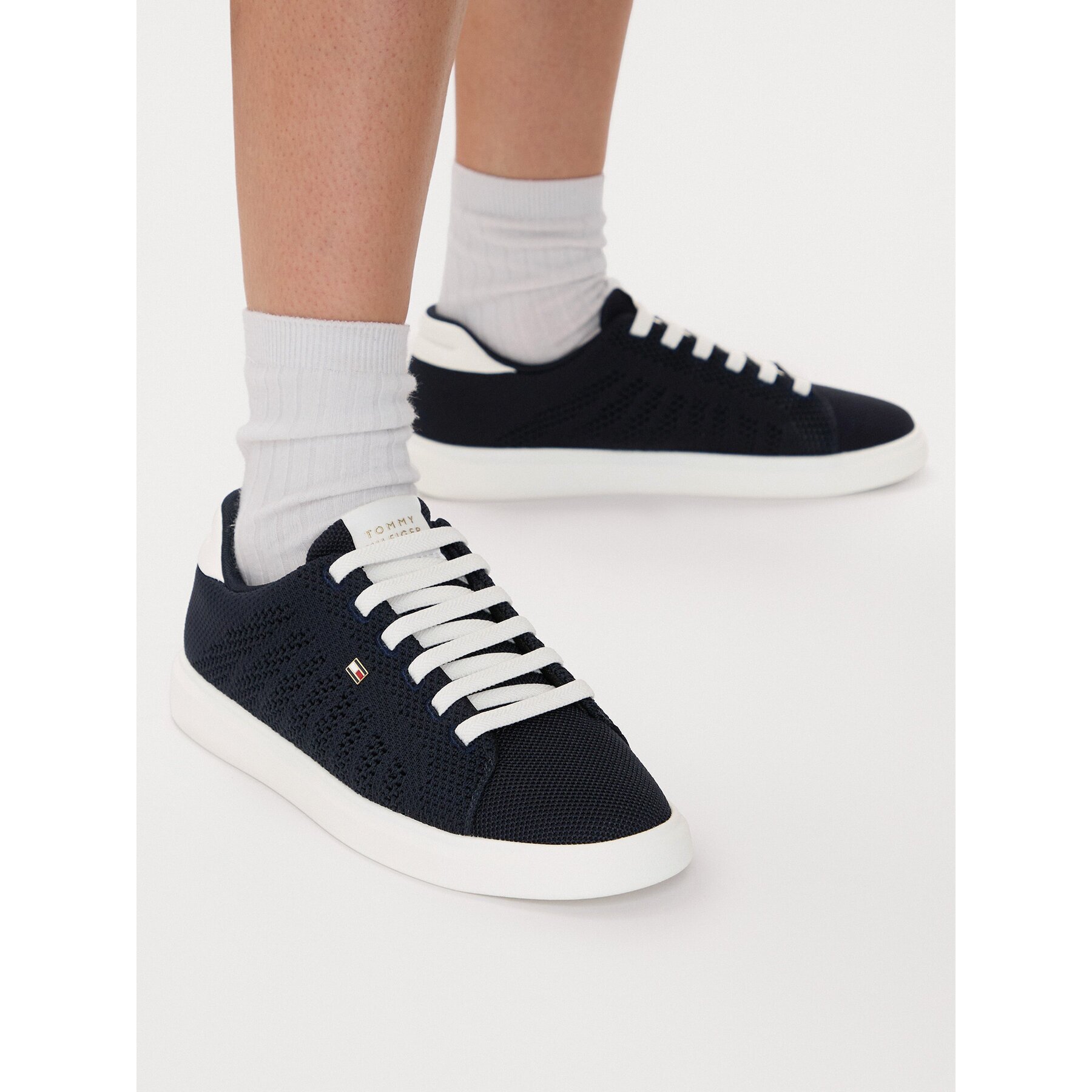 Tommy Hilfiger Сникърси Th Icon Light Knit Sneaker FW0FW09401