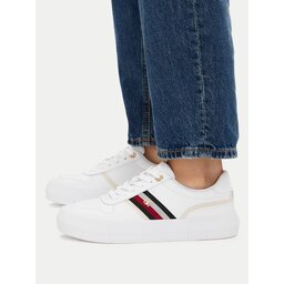 Tommy Hilfiger Сникърси Th Platform Vulc Leather FW0FW09603