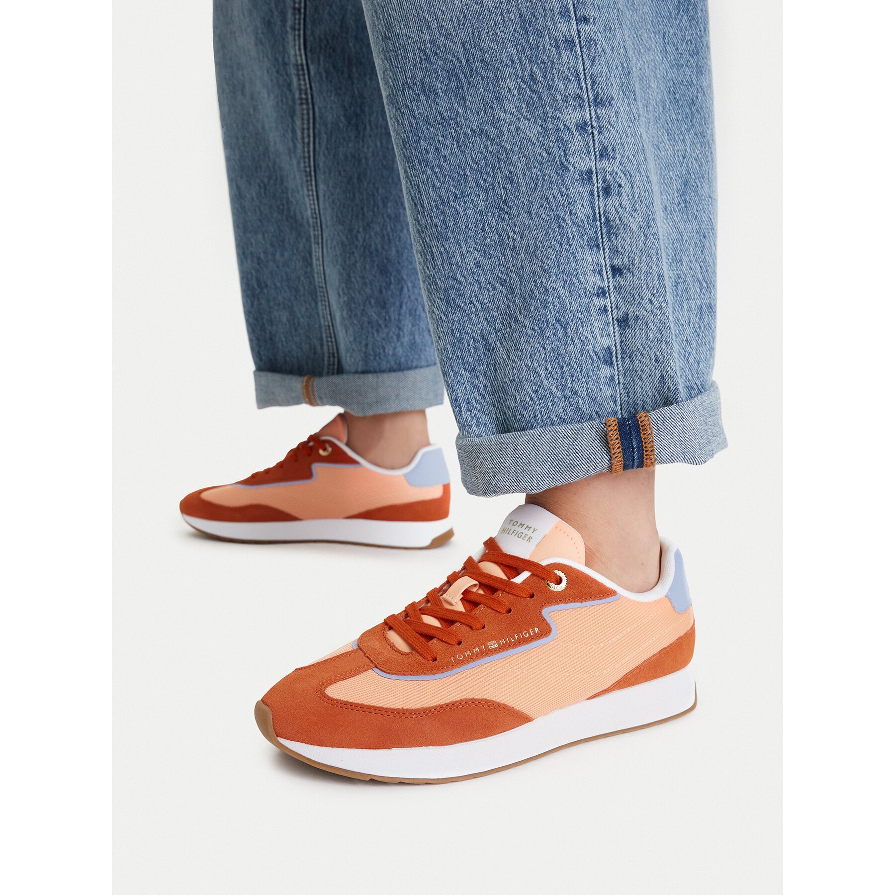 Tommy Hilfiger Сникърси Th Retro Runner Mix FW0FW09410