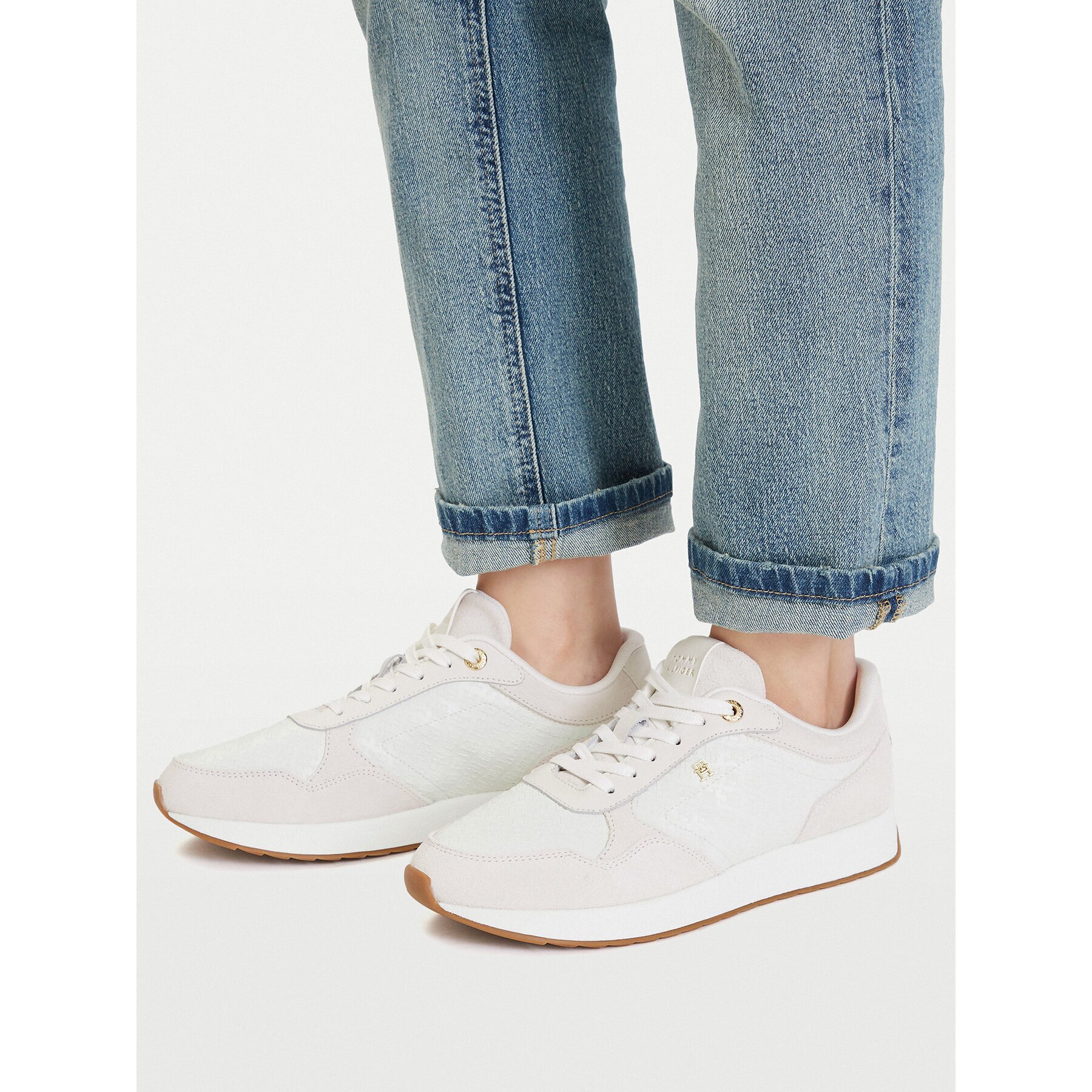 Tommy Hilfiger Сникърси Th Runner Monogram FW0FW09586