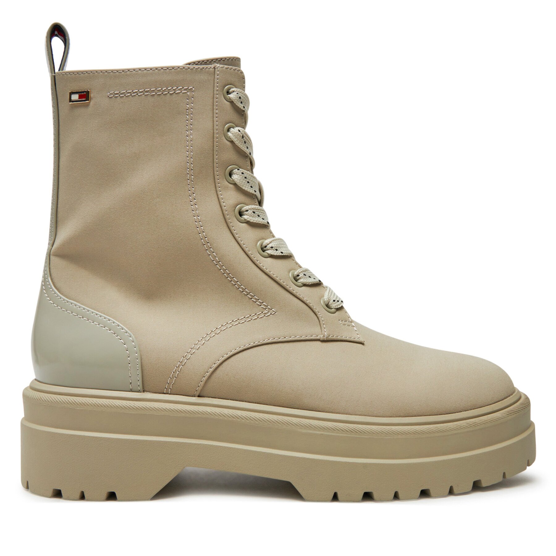 Tommy Hilfiger Туристически oбувки Flag Ventile Lace Up Boot FW0FW08287