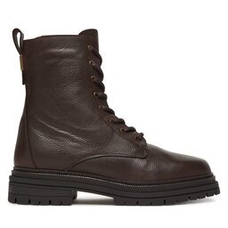 Tommy Hilfiger Туристически oбувки Th Plaque Pebble Lace Boot Warm FW0FW08767
