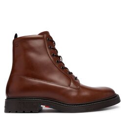 Tommy Hilfiger Зимни обувки Corporate Casual Lth Boot FM0FM06174