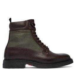 Tommy Hilfiger Зимни обувки Corporate Casual Mix W Wpm Boot FM0FM05988