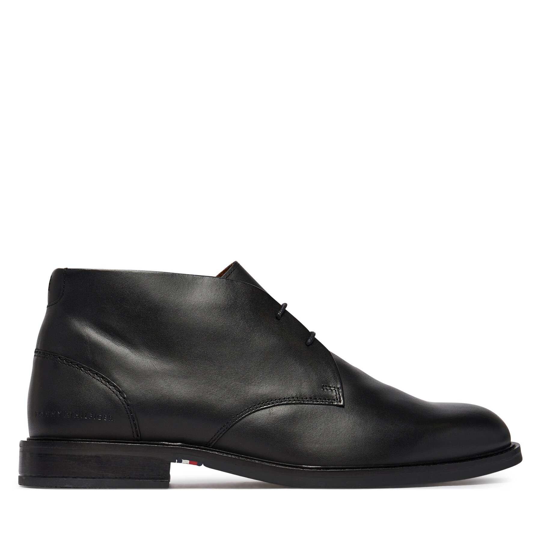 Tommy Hilfiger Зимни обувки Corporate Dressy Lth Lace Boot FM0FM05949