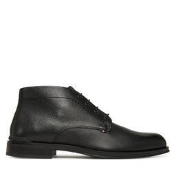 Tommy Hilfiger Зимни обувки Corporate Hilfiger Lth Boot FM0FM05697