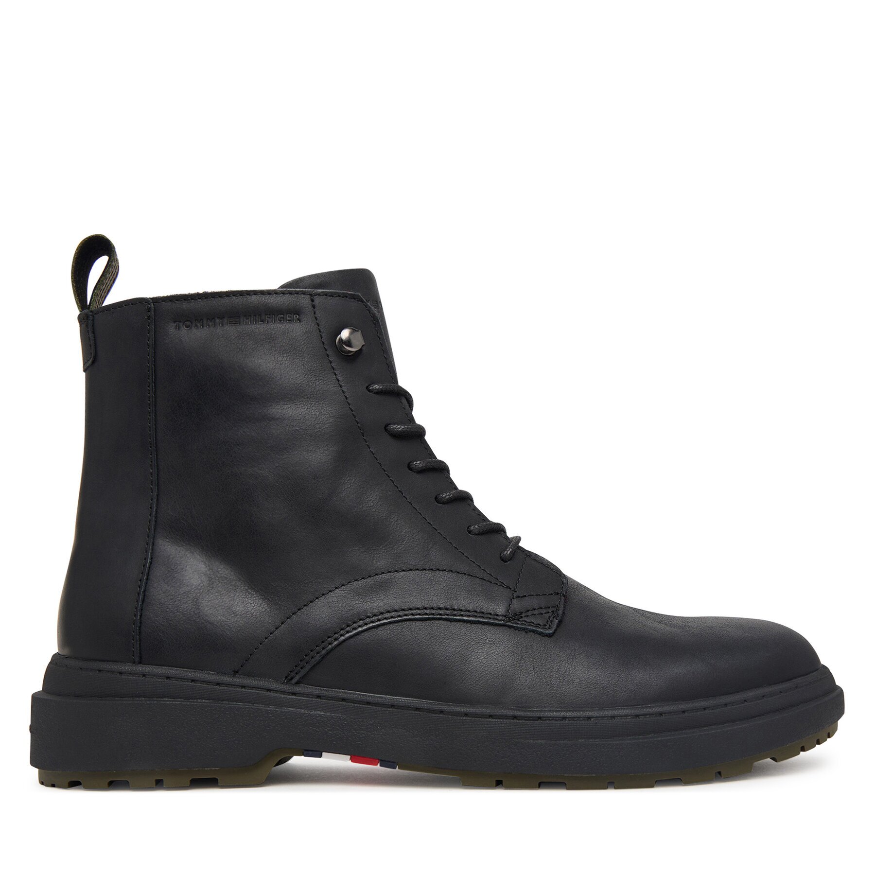 Tommy Hilfiger Зимни обувки Hilfiger Outdoor Warm Lth Boot FM0FM05960