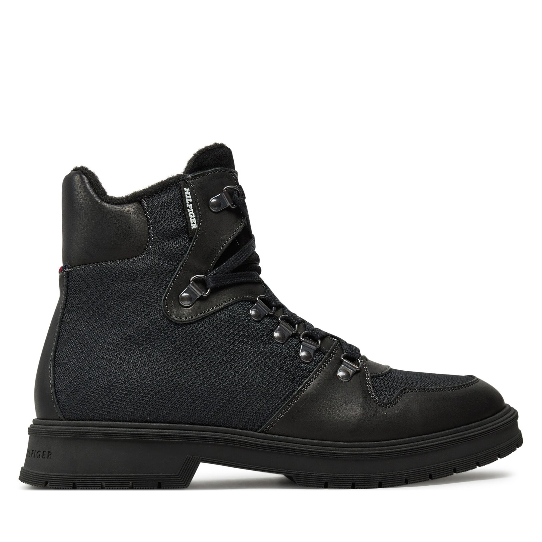 Tommy Hilfiger Зимни обувки Hilfiger Warm Cordura Mix Boot FM0FM05180