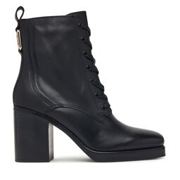 Tommy Hilfiger Зимни обувки Ltr Square Toe Heel Lace-Up Boot FW0FW09554
