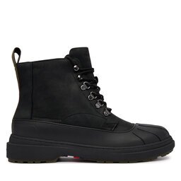 Tommy Hilfiger Зимни обувки Outdoor Rubber Lth Boot Wpm FM0FM05957