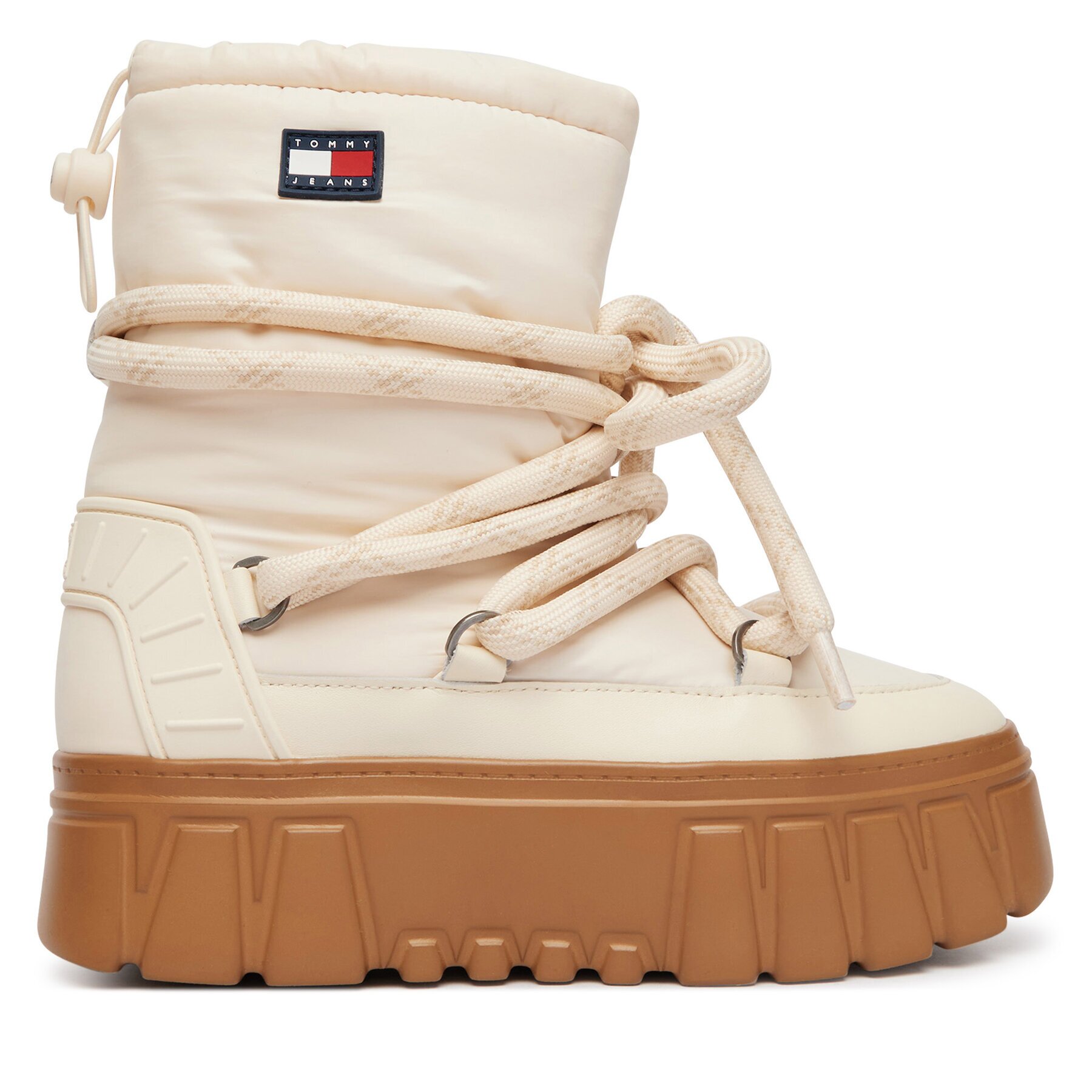 Tommy Jeans Апрески Tjw Platform Nylon Snowboot Wl EN0EN03163