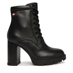 Tommy Jeans Боти Tjw Lace Up High Heel Boots EN0EN03109