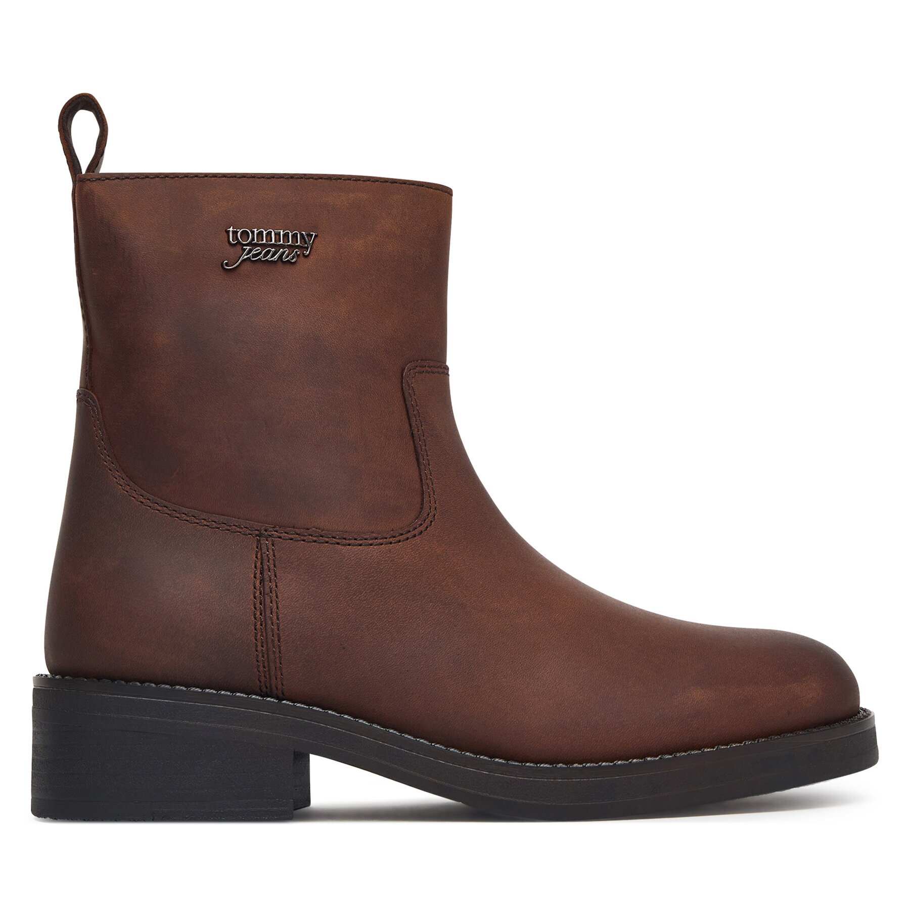 Tommy Jeans Боти Tjw Soft Sole Chelsea Boots Lth EN0EN03080