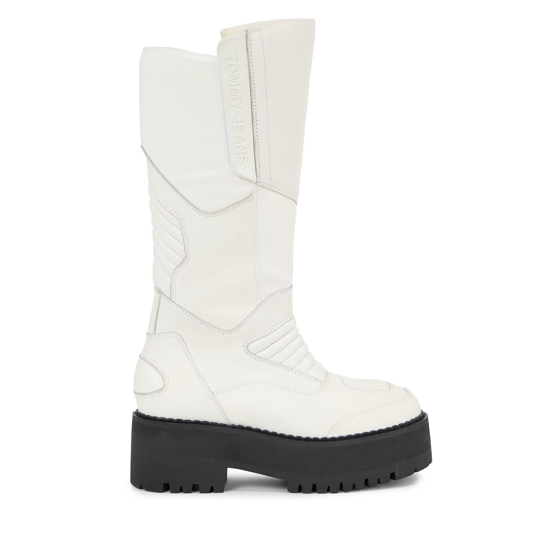 Tommy Jeans Ботуши Tjw Long Shaft Biker Boot EN0EN02376