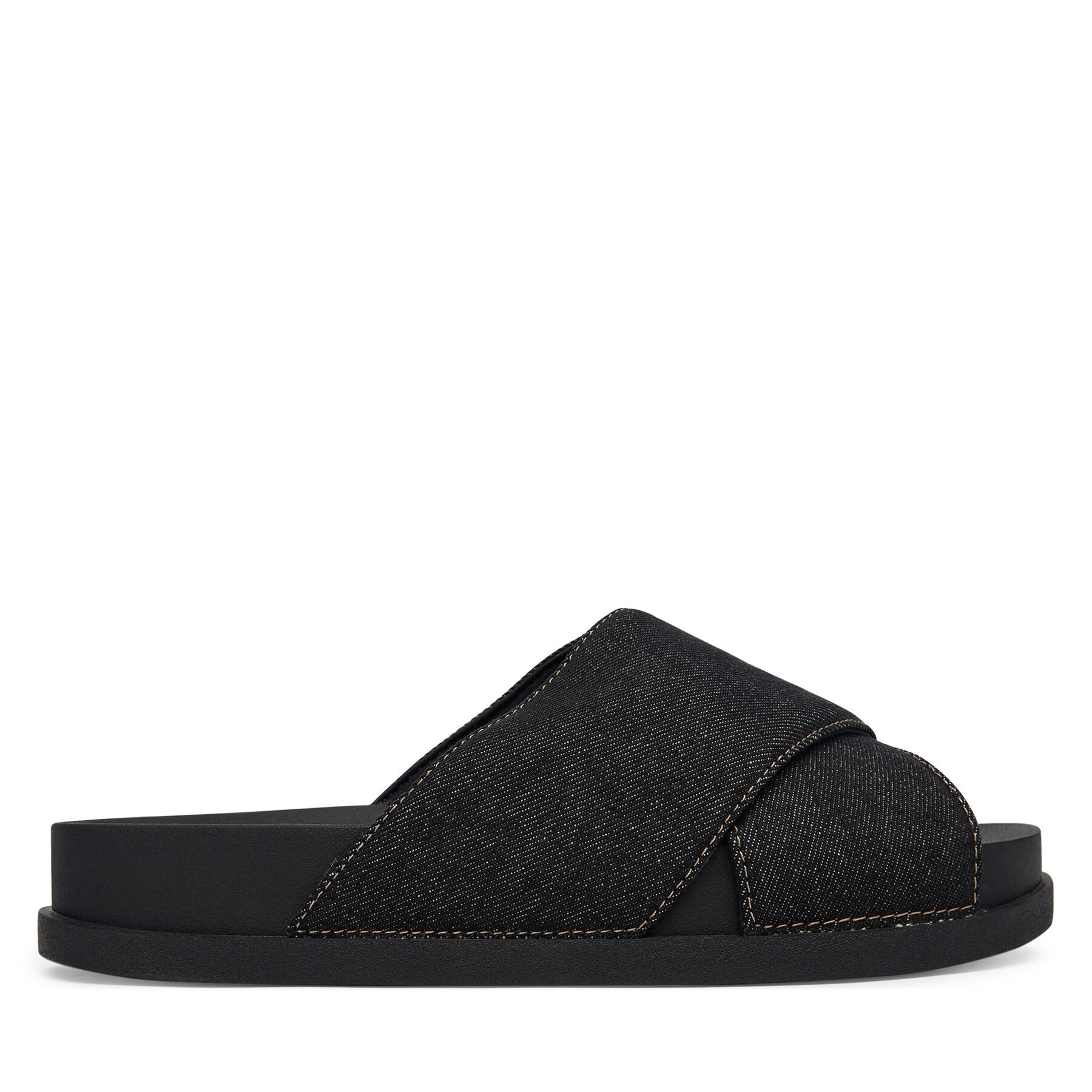 Tommy Jeans Чехли Tjw Comfort Slides Washed Denim EN0EN02898