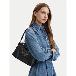 Tommy Jeans Дамска чанта Metal Logo Shoulder Bag AW0AW18468