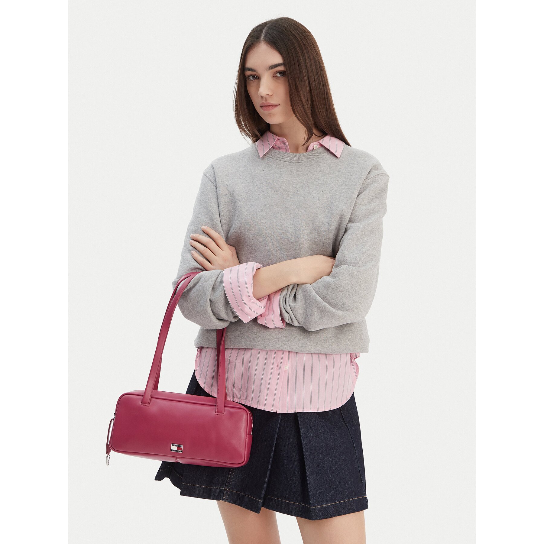 Tommy Jeans Дамска чанта Tjw City Shoulder Bag AW0AW18075