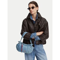 Tommy Jeans Дамска чанта Tjw Icon Charms Denim Shlder Bag AW0AW18883