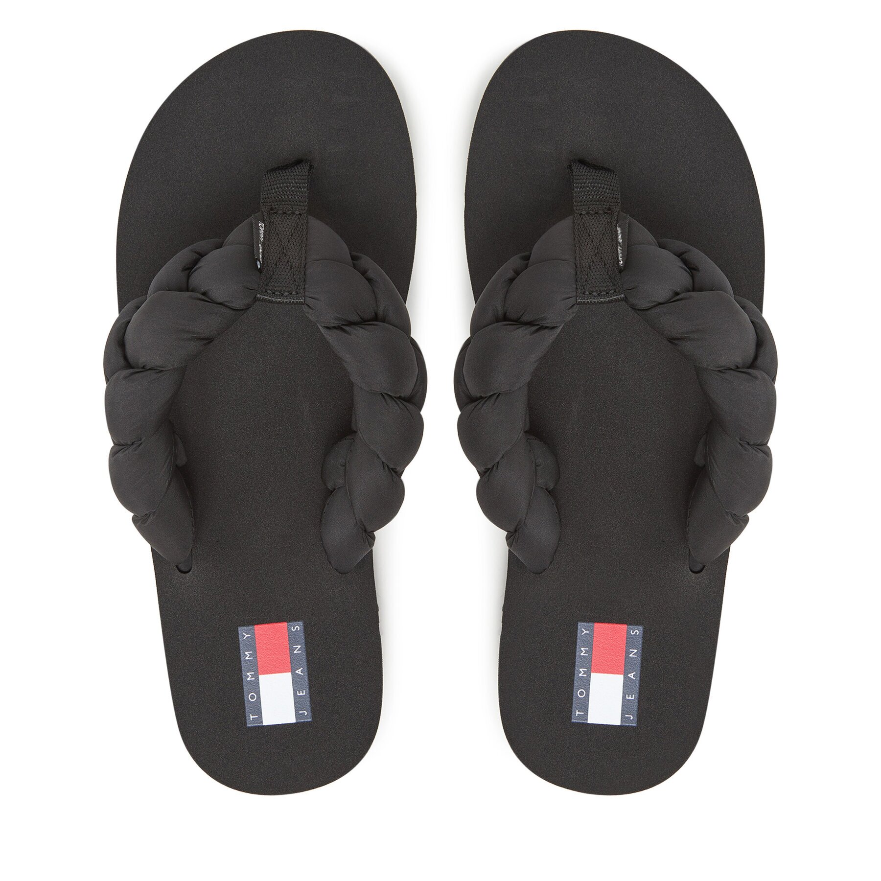 Tommy Jeans Джапанки Braided Thong Beach Sandal EN0EN02877