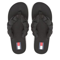 Tommy Jeans Джапанки Braided Thong Beach Sandal EN0EN02877