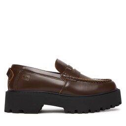 Tommy Jeans лоуфъри с дебела подметка Archive '01 Leather Loafer EN0EN03022