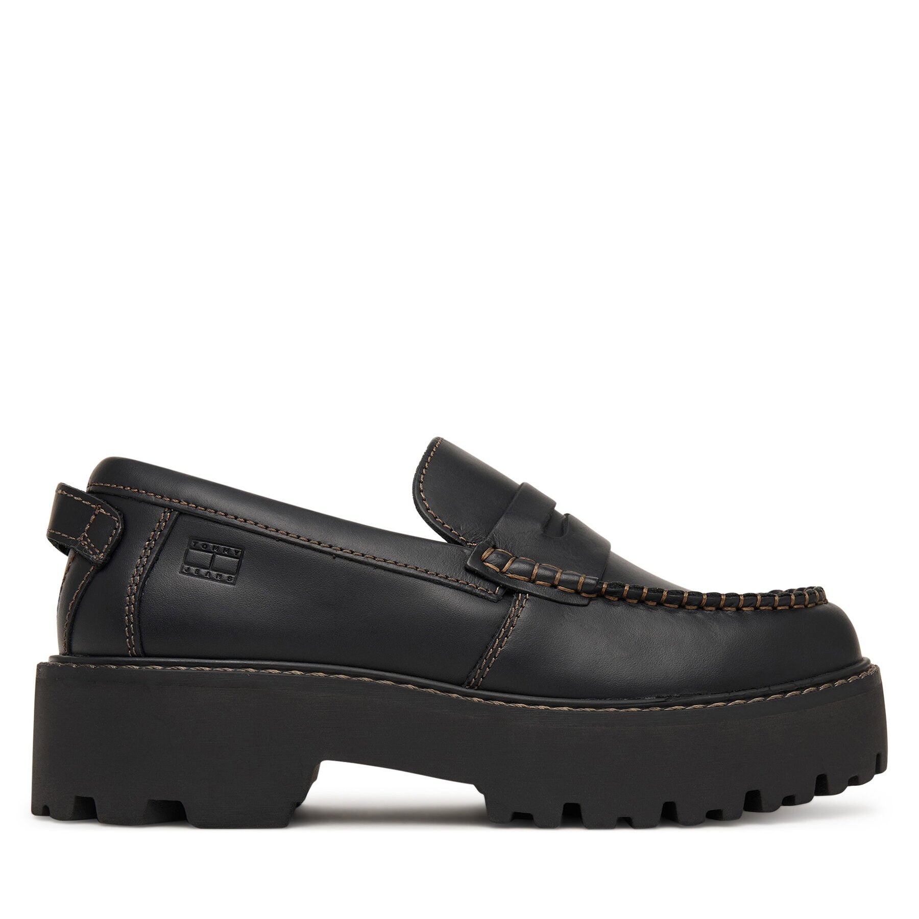 Tommy Jeans лоуфъри с дебела подметка Archive '01 Loafer Leather EN0EN03005