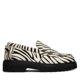 Tommy Jeans лоуфъри с дебела подметка Tjw Archive '01 Low Zebra Loafer EN0EN03064