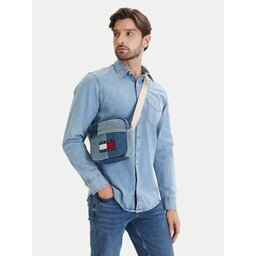 Tommy Jeans Мъжка чантичка Tjm Denim Patchwork Reporter AM0AM14287