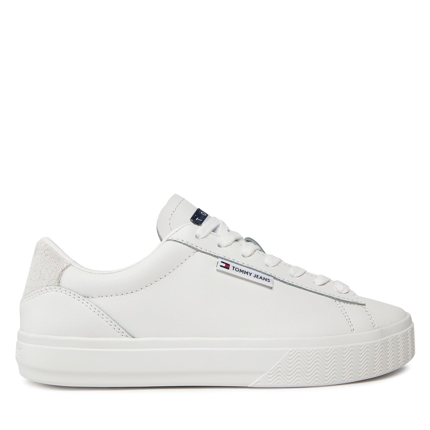 Tommy Jeans Сникърси Tjw Cupsole Sneaker Ess EN0EN02508 Бял