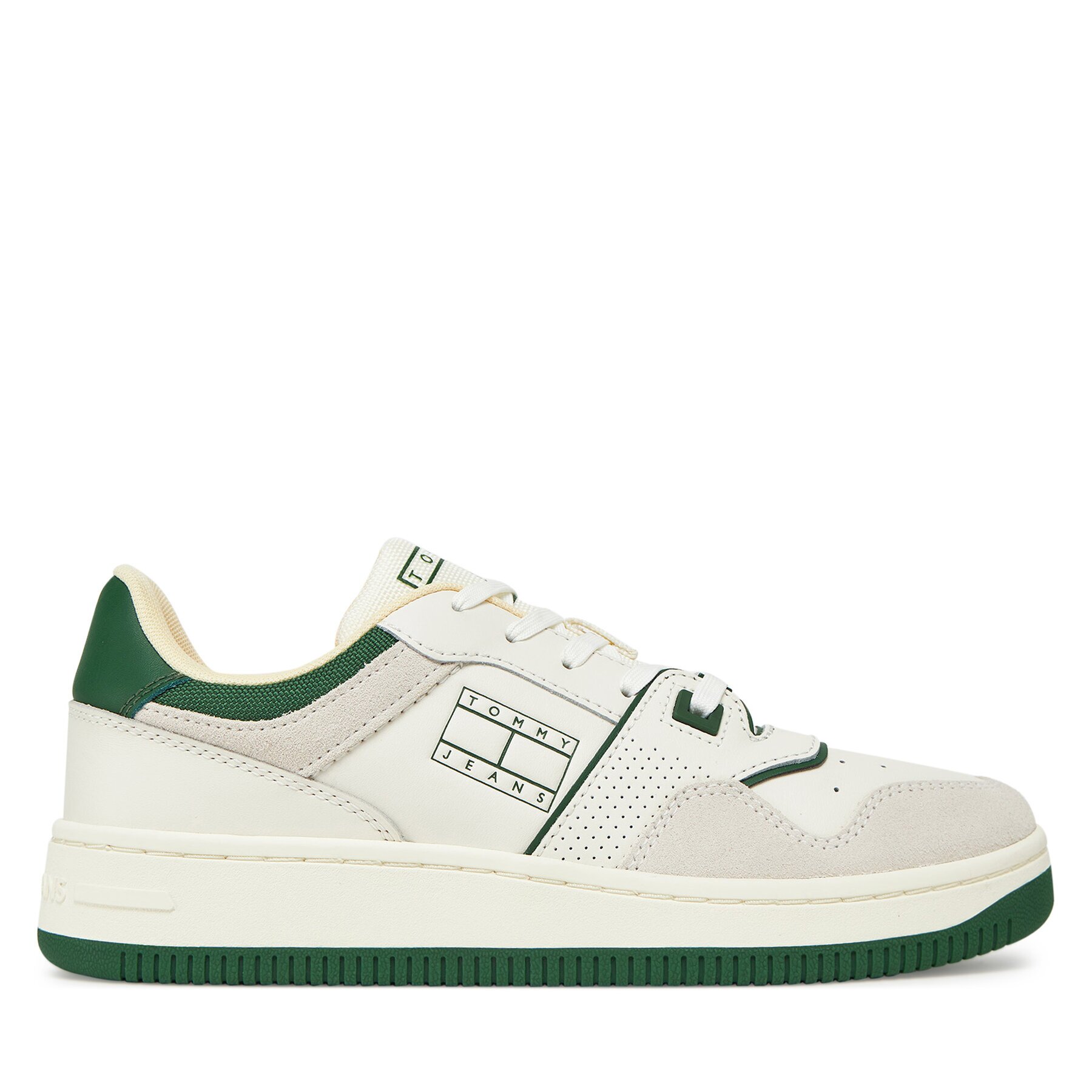 Tommy Jeans Сникърси Tjw Retro Basket Washed Suede EN0EN02773