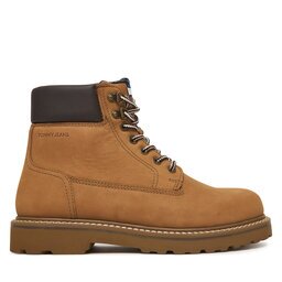 Tommy Jeans Туристически oбувки Archive '01 Boot Hi Nubuck Wl Wr EM0EM01783
