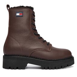Tommy Jeans Туристически oбувки Tjw Urban Laceup Boot Wl EN0EN02906