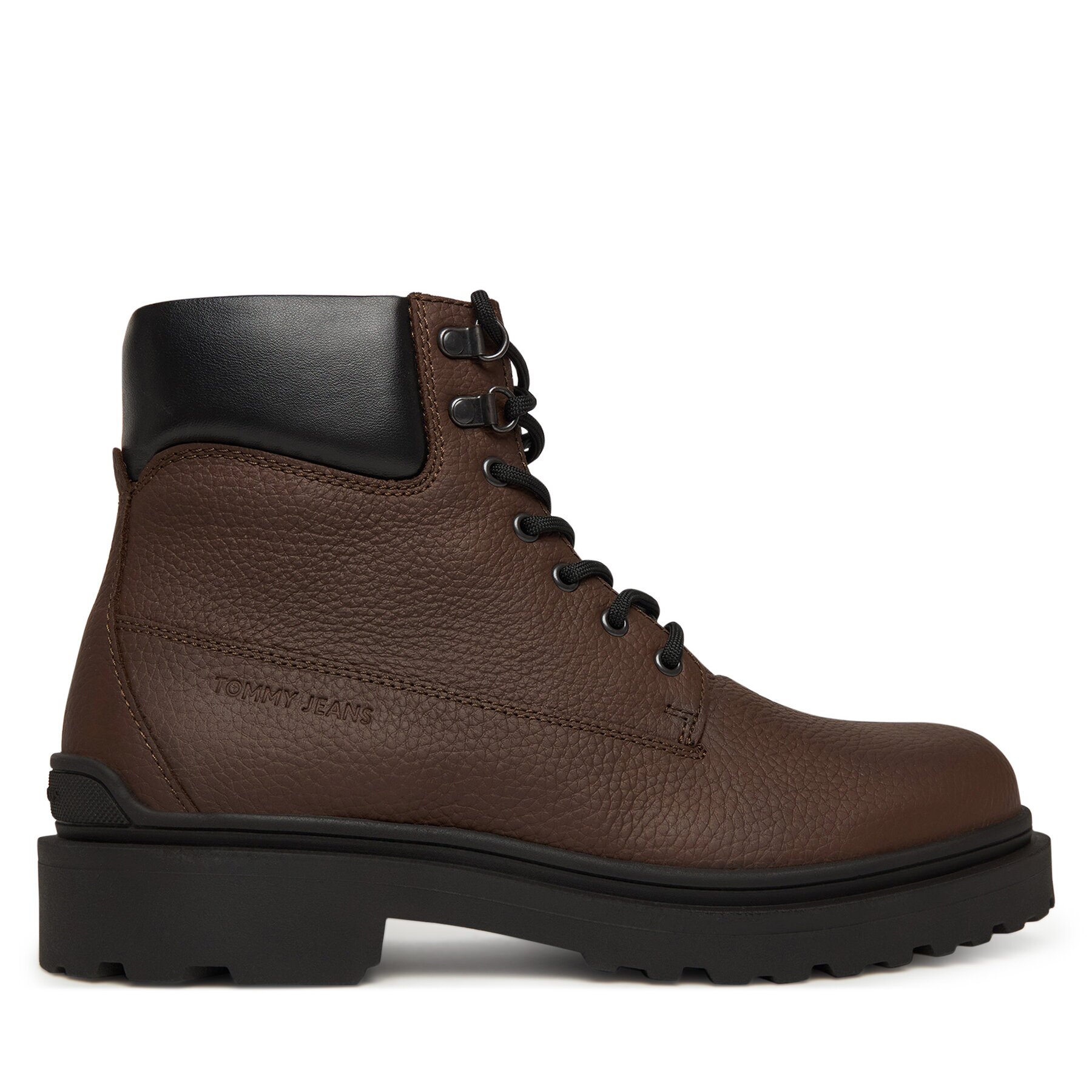 Tommy Jeans Зимни обувки Tjm Lace Up Boot Leather EM0EM01629