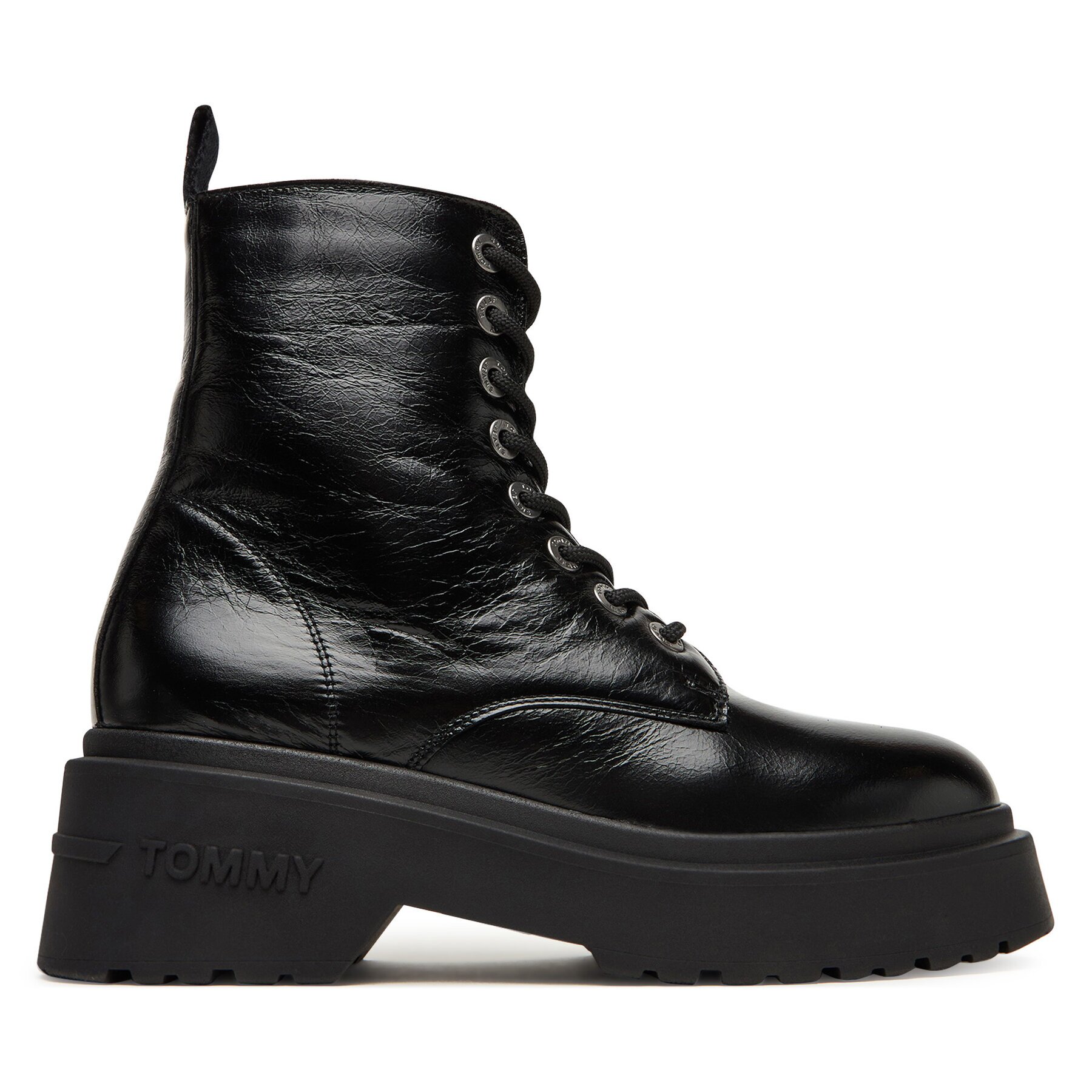 Tommy Jeans Зимни обувки Tjw Chunky Shiny EN0EN02848